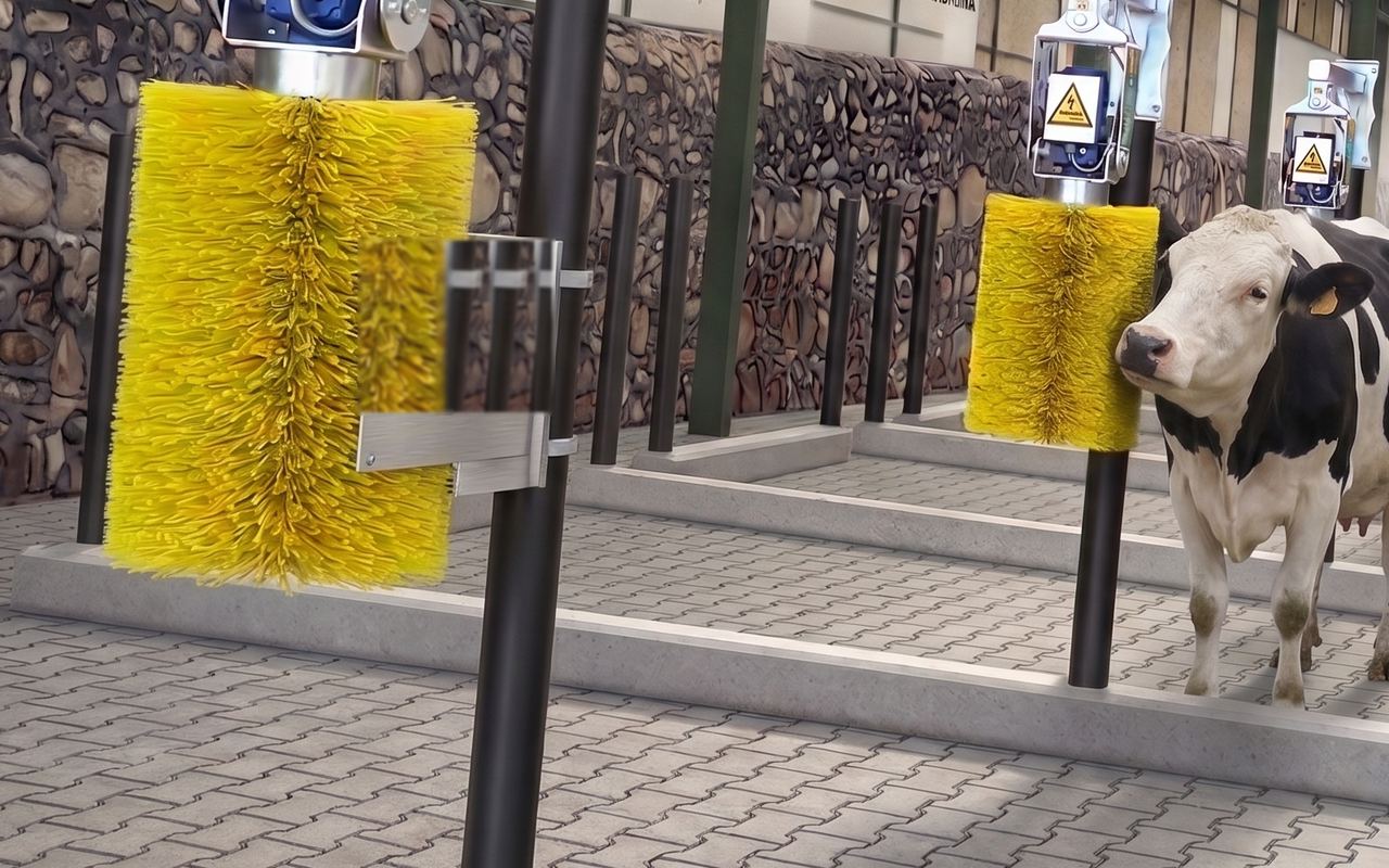 Otomatik Hayvan Kaşıma Fırçası